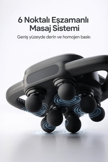 RYZE® Pulse – Derin Titreşimli Masaj Aleti (Boyun, Sırt ve Bel İçin)