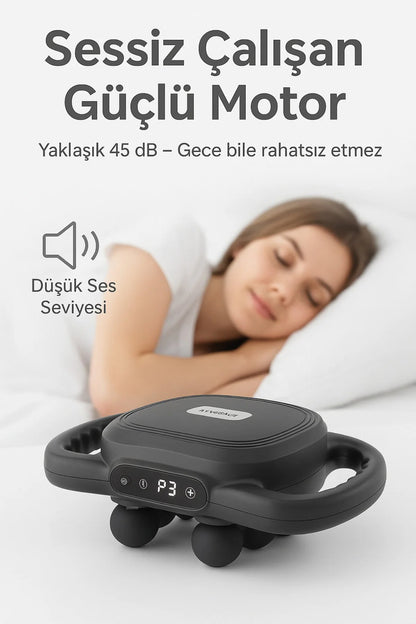 RYZE® Pulse – Derin Titreşimli Masaj Aleti (Boyun, Sırt ve Bel İçin)